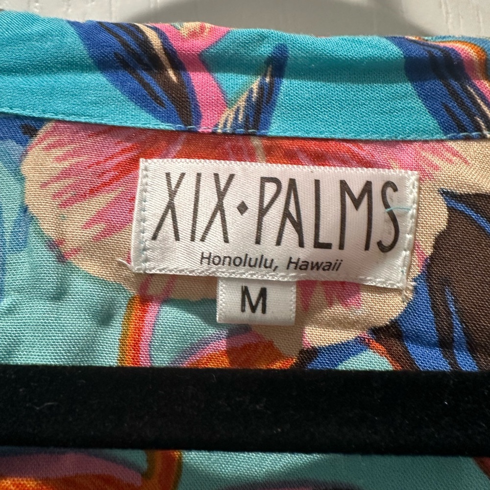 XIX Palms Turtle Bay Shirt Dress Medium - Picture 4 of 4